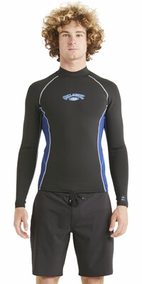 2024 Billabong Hombres Absolute 1mm Wetsuit Top ABYW800118 - Dark Royal